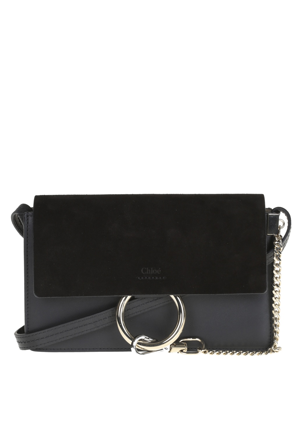 Chloe black hot sale faye bag